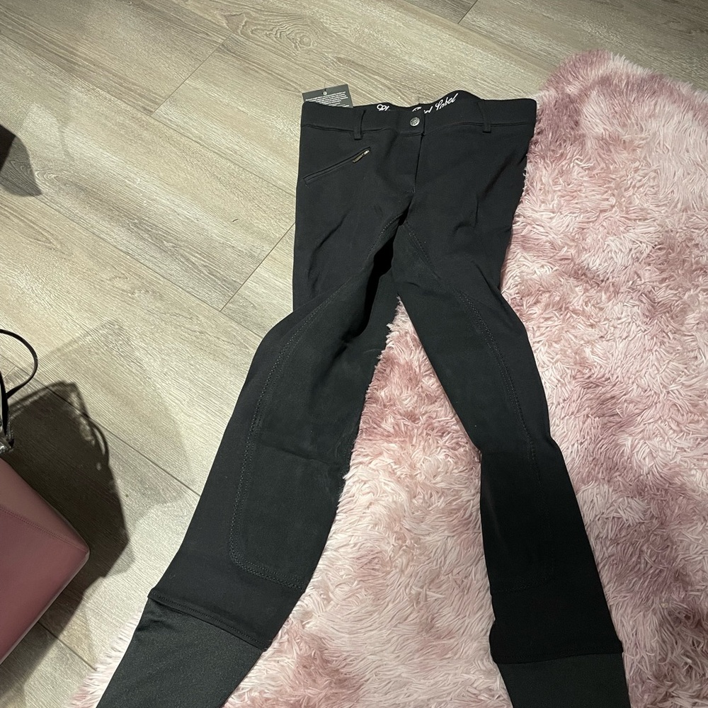 Black- FULL SEAT Elation Red Label breeches
